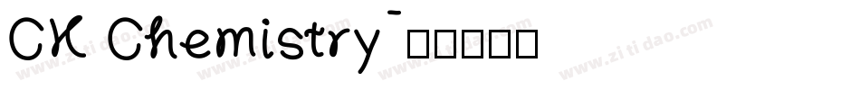 CK Chemistry字体转换